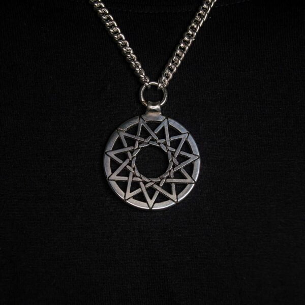 Hendecagram Necklace - Dark Cast Studio