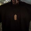 Seth Hieroglyph Kartusche Necklace - Dark Cast Studio