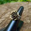 Blooming Rose Ring - Dark Cast Studio