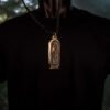 Seth Hieroglyph Kartusche Necklace - Dark Cast Studio