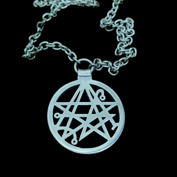 Necronomicon Lucifer Necklace - Dark Cast Studio