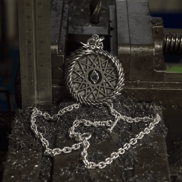 Dark Cast Studio - OUROBOROS TIAMAT NECKLACE