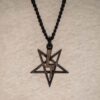 Lightning Bolt Satanic Pentagram - Dark Cast Studio