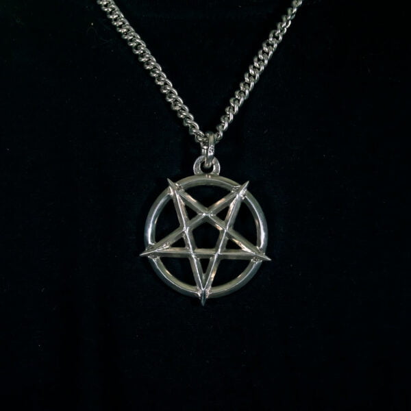 Inverted Pentagram Pendant - Dark Cast Studio