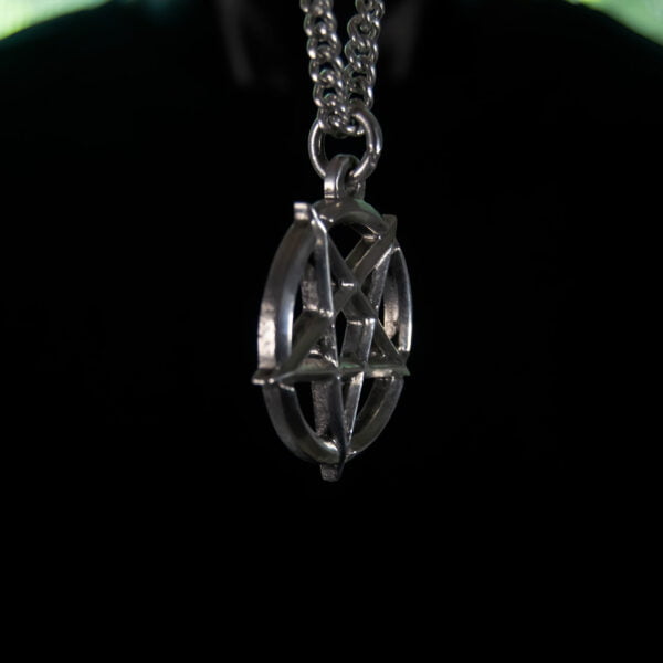 Inverted Pentagram Pendant - Dark Cast Studio