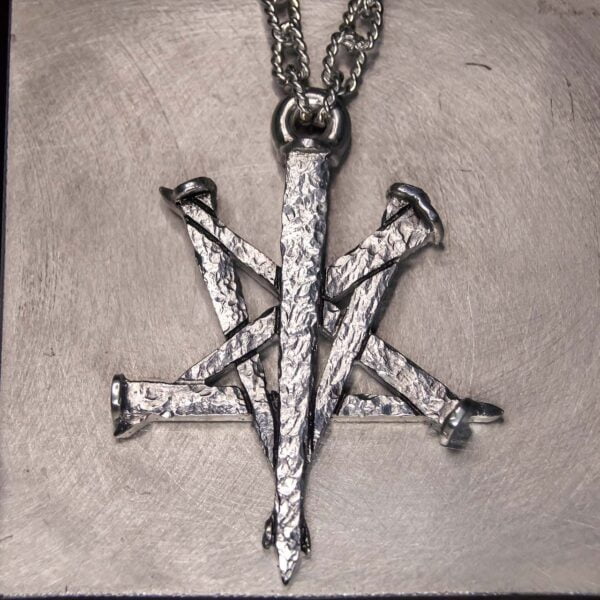 Forged Nails Pentagram - Dark Cast Studio