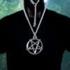 Inverted Pentagram Pendant - Dark Cast Studio