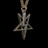 Lightning Bolt Satanic Pentagram - Dark Cast Studio