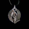 Nordic Raven Pendant Necklace - Dark Cast Studio