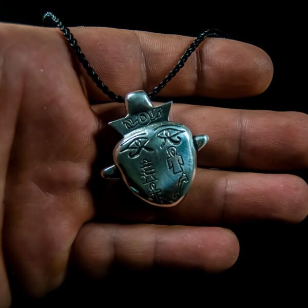 Egyptian Heart Amulet - Dark Cast Studio