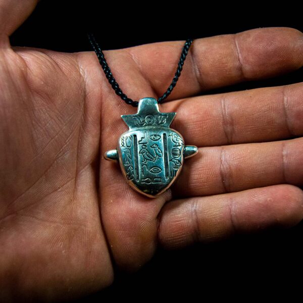 Egyptian Heart Amulet - Dark Cast Studio