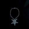 Big Baphomet Gout Head Necklace - Dark Cast Studio