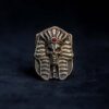 Pharaoh Skull Ring - Dark Cast Studio