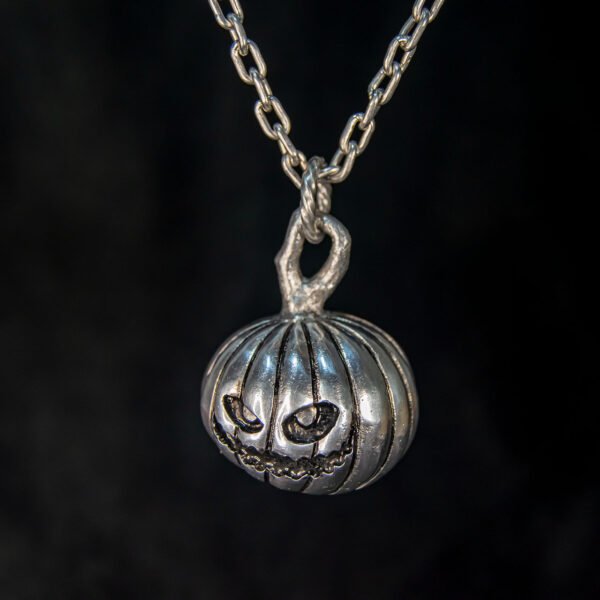 Spooky Jack'o Lantern Necklace - Dark Cast Studio