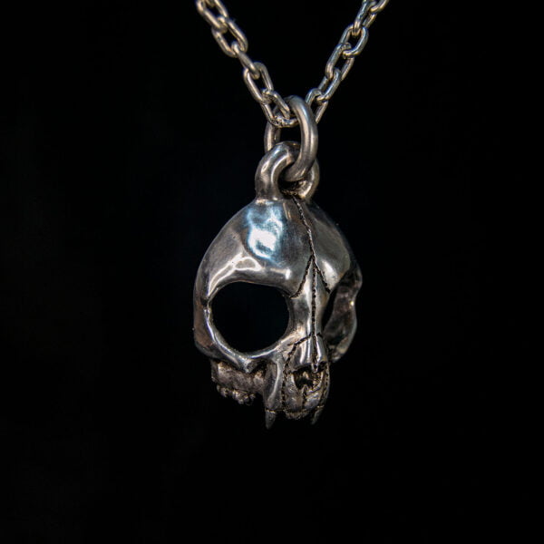 Skull Mask Necklace - Dark Cast Studio