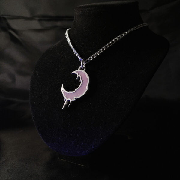 Melting Crescent Moon Glow In The Dark - Dark Cast Studio