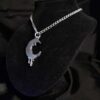 Melting Crescent Moon Glow In The Dark - Dark Cast Studio