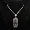 Double Sided Seth Hieroglyph Kartusche Necklace - Dark Cast Studio