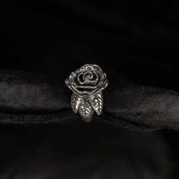 Blooming Rose Ring - Dark Cast Studio